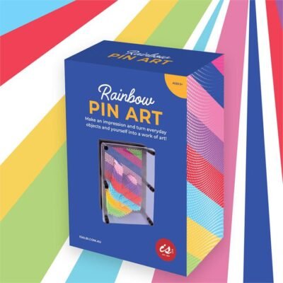 Rainbow Pin Art