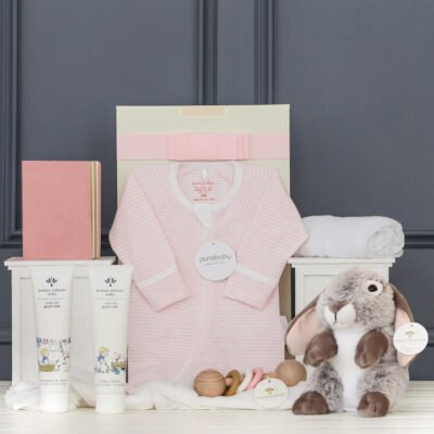 Baby Bathtime & Snuggles Girl Hamper