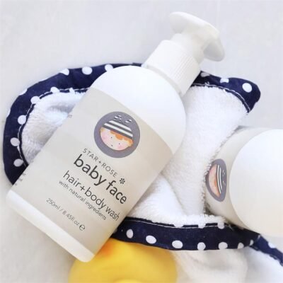 Star & Rose Baby Face Hair & Body Wash 250ml