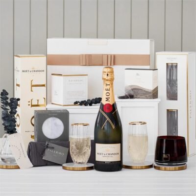 Indulgent Home Essentials with MoÃ«t Hamper