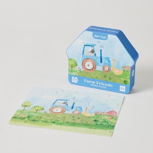 Farm puzzle box set