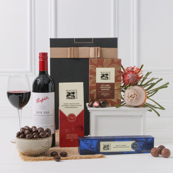 Chocolate Bliss with Penfolds Bin 128 Shiraz Hamper
