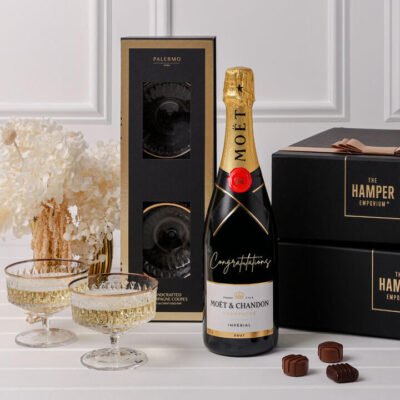 Say 'Congratulations' with MoÃ«t Hamper