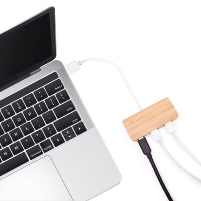 Bamboo 3-in-1 USB Hub
