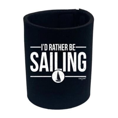 Id Rather Be Sailing Stubby Holder