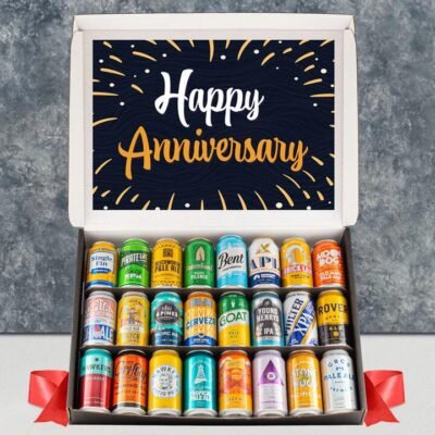 10 Year Anniversary 24 Beer Gift Pack - Handpicked Beer Hamper for Beer Lovers | Brewquets Australia