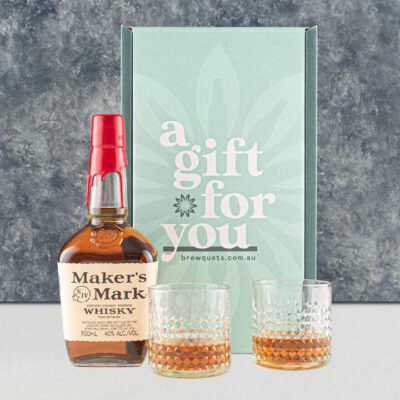 Makers Mark Whisky Gift Set - Handpicked Whisky Gift Pack Delivered Australia-Wide | Brewquets