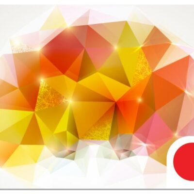 Orange Origami Gift Card