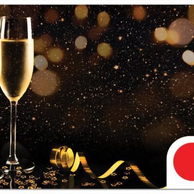 Black and Gold Gift Card