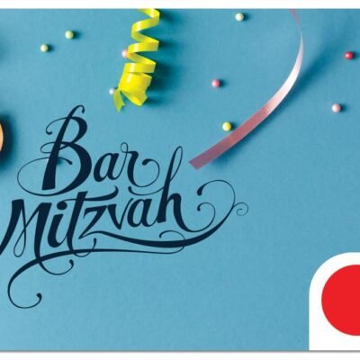 Bar Mitzvah Gift Card
