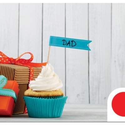 Dad Cupcake Gift Card