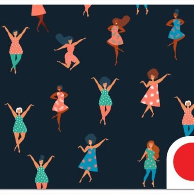 Dancing Ladies Gift Card