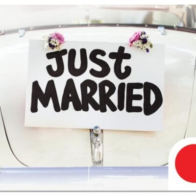 Just Married Gift Card