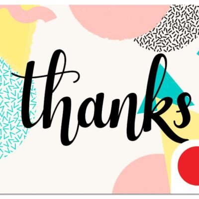Thank You Retro Gift Card