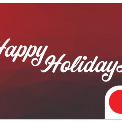 Happy Holidays Gift Card