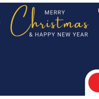 Merry Christmas & Happy New Year Gift Card
