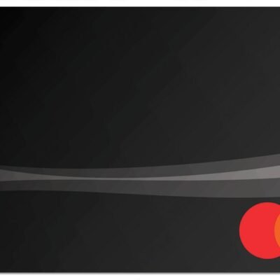 Black Gradient Gift Card