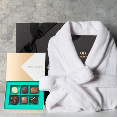 Premium Chocolates with Robe Hamper