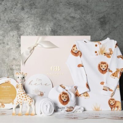 Organic Lion Baby Boy Hamper