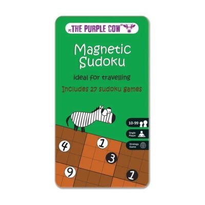 Games Room  The Purple Cow Magnetic Sudoku Green 102x1x185cm
