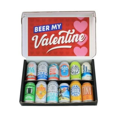 Valentines 12 Non-Alcoholic Beer Gift Box